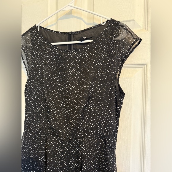 BOSS HUGO BOSS Elegant Black Polka Dot Dress 8 - Picture 2 of 5